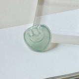 Icy A-Grade Greenish Blue Jadeite Ruyi Pendant No. 172741