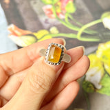 16.2mm A-Grade Natural Jadeite Ring (Rock) No.161359