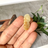 A-Grade Natural Yellow Jadeite Monkey Pendant No.171423