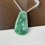 A-Grade Imperial Jadeite Ruyi Pendant No. 172750