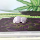 A-Grade Natural Lavender Jadeite Rat Pendant No.172205