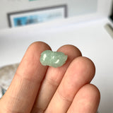 A-Grade Green Jadeite Pig Pendant No.172197