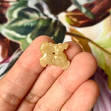 A-Grade Natural Yellow Jadeite Horse Pendant No.172196