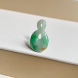 A-Grade Natural Moss On Snow Jadeite Eternity Knot No.8 Pendant No.172588