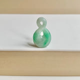A-Grade Natural Moss On Snow Jadeite Eternity Knot No.8 Pendant No.172588