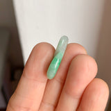 A-Grade Natural Moss On Snow Jadeite Eternity Knot No.8 Pendant No.172588