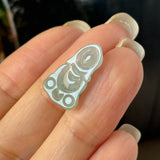A-Grade Natural Light Green Jadeite Baby Buddha Pendant No.172742