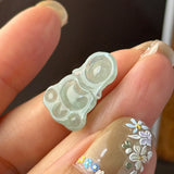 A-Grade Natural Light Green Jadeite Baby Buddha Pendant No.172743
