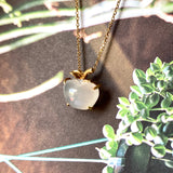 Icy A-Grade Natural Jadeite Apple Pendant No.170714