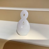 A-Grade Natural Lavender Green Jadeite Eternity Knot No.8 Pendant No.172593