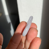 A-Grade Natural Lavender Green Jadeite Eternity Knot No.8 Pendant No.172593