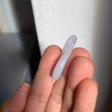A-Grade Natural Lavender Green Jadeite Eternity Knot No.8 Pendant No.172593
