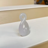 A-Grade Natural Lavender Jadeite Eternity Knot No.8 Pendant No.172594