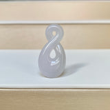 A-Grade Natural Lavender Jadeite Eternity Knot No.8 Pendant No.172594