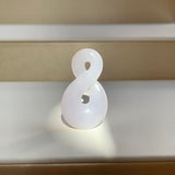 A-Grade Natural Lavender Jadeite Eternity Knot No.8 Pendant No.172595
