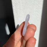 A-Grade Natural Lavender Jadeite Eternity Knot No.8 Pendant No.172595