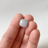 A-Grade Natural Grey Yellowish Green Jadeite Barrel No. 172627