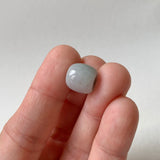 A-Grade Natural Grey Yellowish Green Jadeite Barrel No. 172627