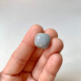 A-Grade Natural Lavender Green Jadeite Barrel No. 172628