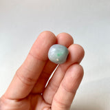 A-Grade Natural Lavender Green Jadeite Barrel No. 172628