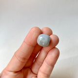A-Grade Natural Lavender Green Jadeite Barrel No. 172628