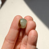 A-Grade Natural Yellowish Green Brown Jadeite Barrel No. 172630