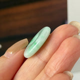 A-Grade Natural Moss On Snow Jadeite Donut No.172766
