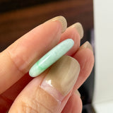 A-Grade Natural Moss On Snow Jadeite Donut No.172766