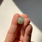A-Grade Natural Yellowish Green Brown Jadeite Barrel No. 172630