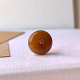 A-Grade Natural Red Jadeite Donut No.171215