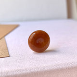 A-Grade Natural Red Jadeite Donut No.171215