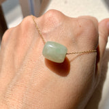A-Grade Natural Yellowish Green Jadeite Barrel No. 172631