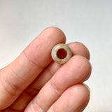A-Grade Natural Brownish Yellow Jadeite Barrel No. 172632