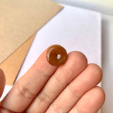 A-Grade Natural Red Jadeite Donut Pendant No.170510