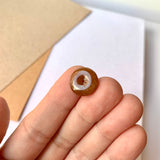 A-Grade Natural Red Jadeite Donut No.170510