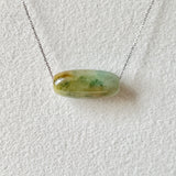 A-Grade Natural Earthy Tone Jadeite Barrel No. 220390