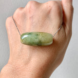 A-Grade Natural Earthy Tone Jadeite Barrel No. 220390