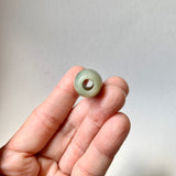 A-Grade Natural Earthy Tone Jadeite Barrel No. 220390