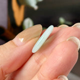 A-Grade Natural Moss On Snow Jadeite Donut No.172770