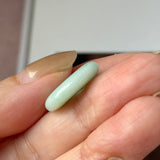 A-Grade Natural Moss On Snow Jadeite Donut No.172773