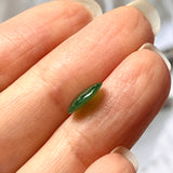 1.36cts A-Grade Natural Imperial Green Jadeite Oval Cabochon No.220469