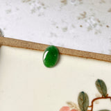 1.47cts A-Grade Natural Imperial Green Jadeite Oval Cabochon No.220470