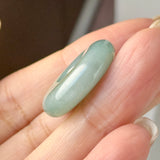 A-Grade Natural Greenish Blue Jadeite Donut No.172776