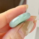 A-Grade Natural Greenish Blue Jadeite Donut No.172776