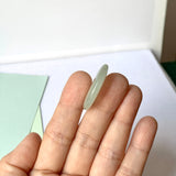 A-Grade Natural Light Yellowish Green Jadeite Donut No.171183