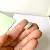 A-Grade Natural Light Green Jadeite Donut No. 171197