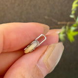 A-Grade Yellow Jadeite Donut Bamboo Pendant No.172780