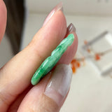 A-Grade Imperial Green Jadeite Ruyi Pendant No. 172729