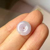 SOLD OUT: A-Grade Natural Lavender Jadeite Donut No. 172473