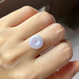 SOLD OUT: A-Grade Natural Lavender Jadeite Donut No. 172473